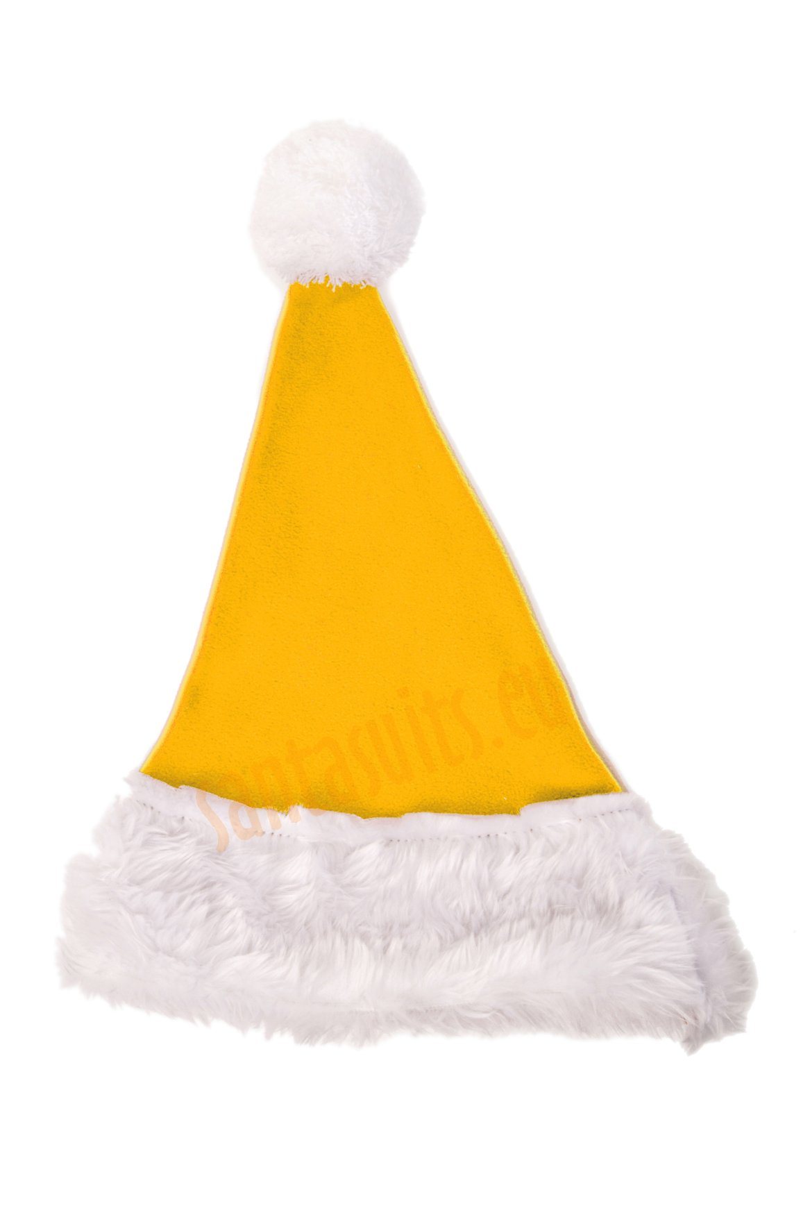 Yellow on sale santa hat