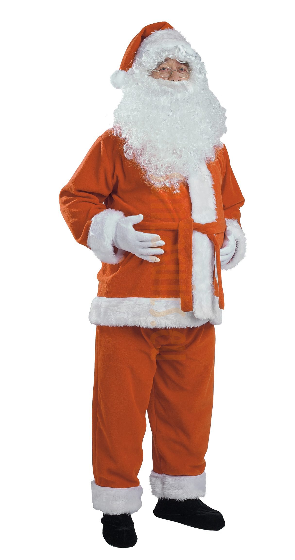 Brown Santa suit - jacket, trousers and hat