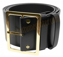 Real leather Santa Belt