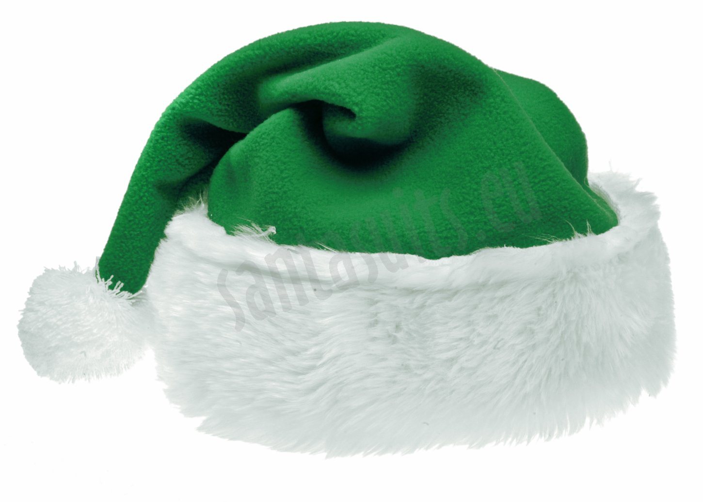 green christmas hat