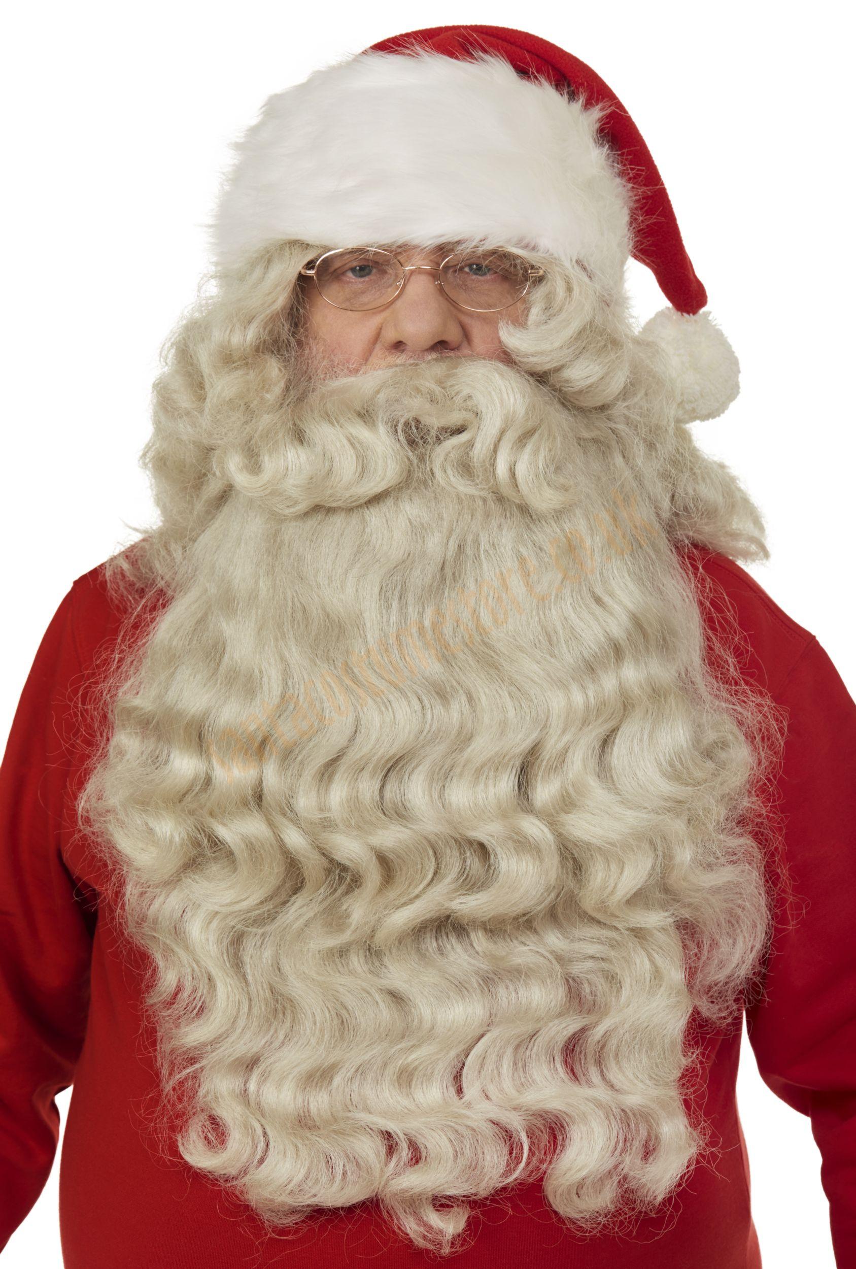 Natural Santa beard with wig (19.5