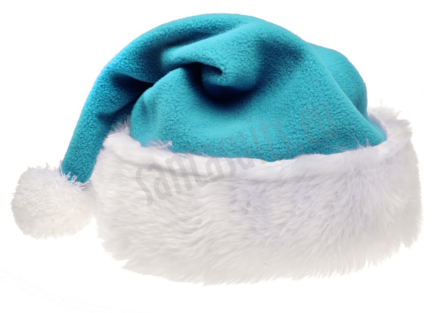 teal santa hat